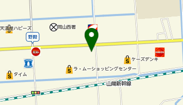 マクドナルド 岡山大安寺店の地図画像