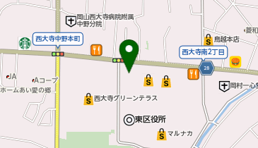 マクドナルド 西大寺店の地図画像