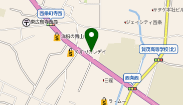 マクドナルド 東広島寺家店の地図画像