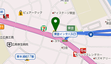 マクドナルド 東雲店の地図画像