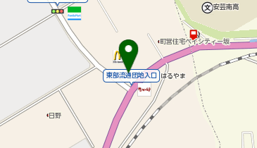 マクドナルド フジグラン安芸店の地図画像