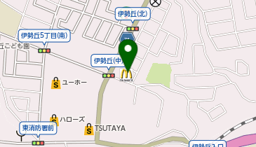 マクドナルド 福山伊勢丘店の地図画像