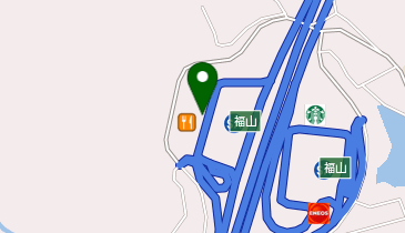 マクドナルド 福山サービスエリア店の地図画像