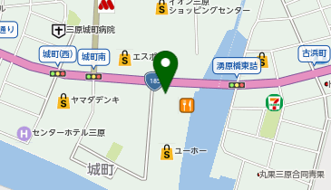 マクドナルド 三原城町店の地図画像