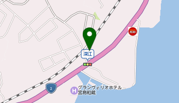 マクドナルド 宮島口店の地図画像