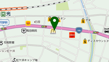 マクドナルド 虹ケ浜店の地図画像