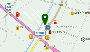 マクドナルド 小野田店の地図画像