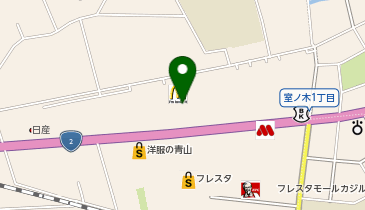 マクドナルド 岩国店の地図画像