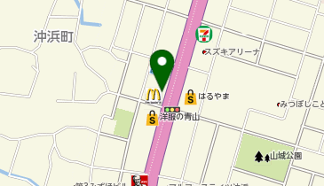 マクドナルド 55号沖浜店の地図画像