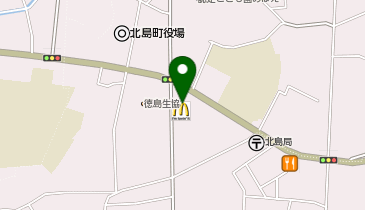 マクドナルド 徳島北島店の地図画像