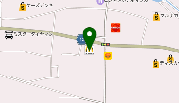 マクドナルド 徳島脇町店の地図画像