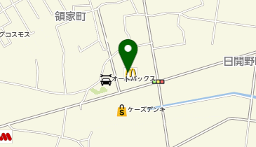 マクドナルド 徳島阿南店の地図画像