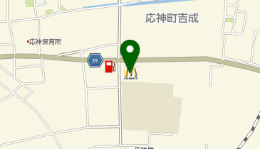 マクドナルド 徳島応神町店の地図画像