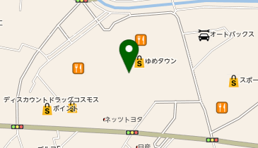 マクドナルド 徳島ゆめタウン店の地図画像