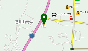 マクドナルド 仏生山店の地図画像