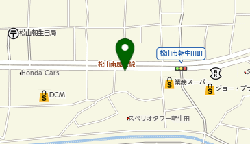 マクドナルド 松山南店の地図画像