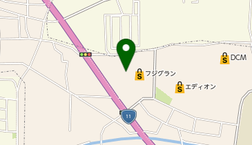 マクドナルド フジグラン重信店の地図画像