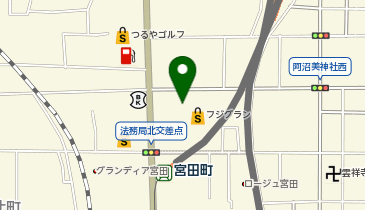 マクドナルド フジグラン松山店の地図画像