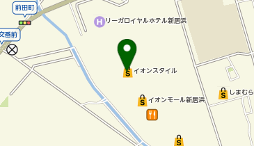 マクドナルド イオンモール新居浜店の地図画像
