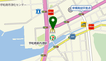 マクドナルド 宇和島店の地図画像