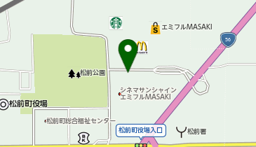 マクドナルド エミフルMASAKI店の地図画像