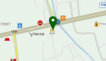 マクドナルド 伊予西条店の地図画像