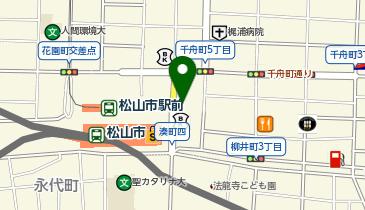 マクドナルド 松山市駅前店の地図画像