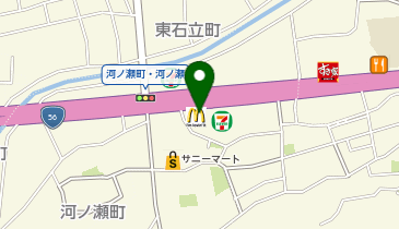 マクドナルド 土佐バイパス店の地図画像