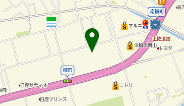 マクドナルド フジグラン高知店の地図画像