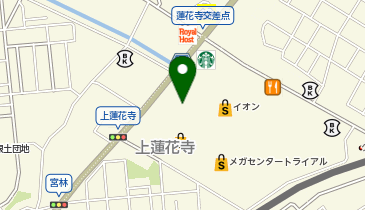 マクドナルド 中間店の地図画像