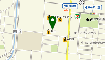 マクドナルド 姪浜サニー店の地図画像