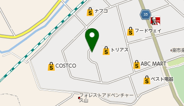 マクドナルド 久山トリアスモール店の地図画像