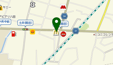 マクドナルド 福岡土井店の地図画像