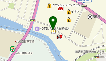 マクドナルド 二島リバーウォーク店の地図画像