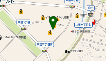 マクドナルド イオンモール八幡東店の地図画像