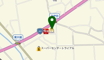 マクドナルド 田川バイパス店の地図画像