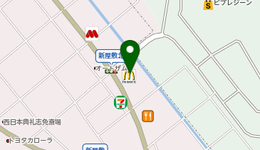 マクドナルド 東環状博多の森店の地図画像