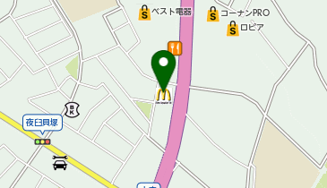 マクドナルド 3号線新宮店の地図画像