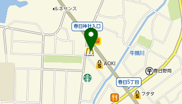 マクドナルド 春日店の地図画像