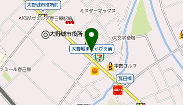 マクドナルド 大野城店の地図画像