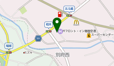 マクドナルド ユニバ通り空港東店の地図画像