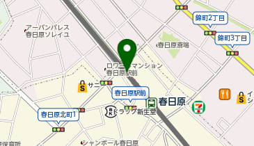 マクドナルド 西鉄春日原駅店の地図画像
