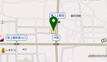 マクドナルド 鳥栖平塚店の地図画像