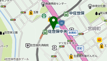 マクドナルド 四ケ町店の地図画像
