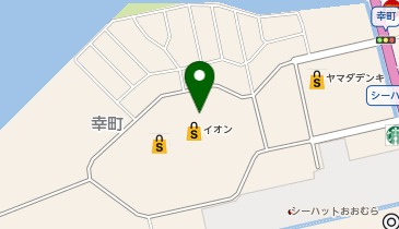 マクドナルド イオン大村店の地図画像