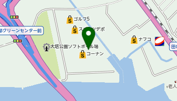 マクドナルド 大塔コーナン店の地図画像