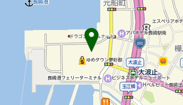 マクドナルド 長崎夢彩都店の地図画像