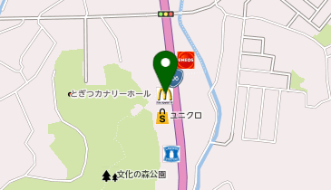 マクドナルド 時津店の地図画像