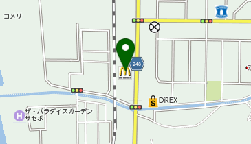 マクドナルド 佐世保早岐店の地図画像