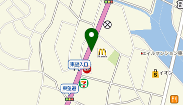 マクドナルド 34号東長崎店の地図画像